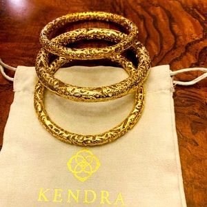 Kendra Scott God Lucca Filagree Bangle Bracelets